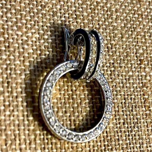 .925 SS Clear Gemstone Eternity Pendant PPF past Present Future - Picture 3 of 5